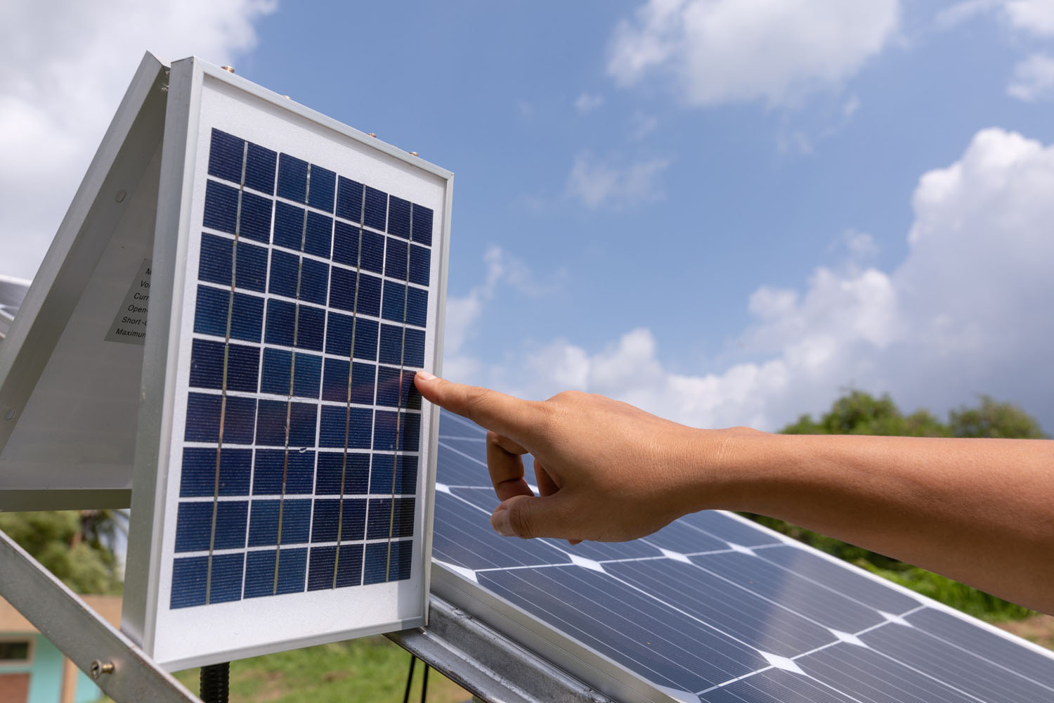 solar photovoltaic panels station checks